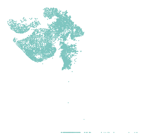 Map of post offices in Gujarat