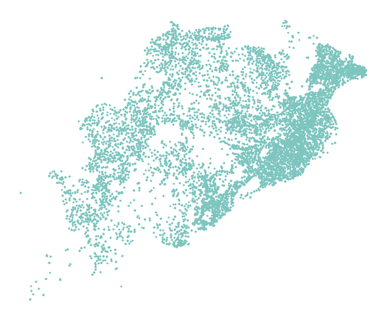 Map of post offices in Odisha